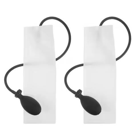 2Pcs Airbag for Pillows Height Adjustment Insert Inflatable Pillow Booster for DIY Lumbar Support Cu
