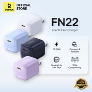 Baseus FN22 30W PD3 Fast Charger USB-C Compact Wall Charger for iPhone iPad with Smart Temp Control