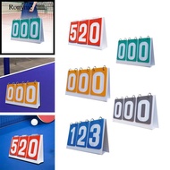 Ronyme Scoreboard Table - 3-Digit - Lightweight Flip Scoreboard for Football And Baseball