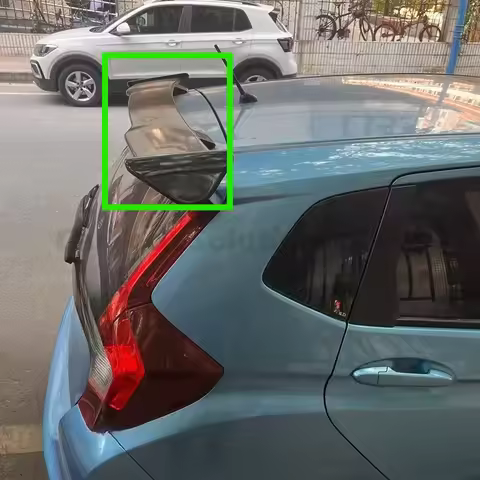 Universal Rear Spoiler Wing for 2014–2019 Honda Fit GK5 Tail Wing No Drilling Required