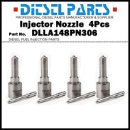 4Pcs Diesel Fuel Injector Nozzle Tips 105017-3060 DLLA148PN306 NP-DLLA148PN306 for NISSAN Atlas Cara