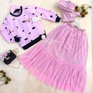 OLIVIA LABELLA PINK SKIRT SET SIZE 3-4 YEARS, 5-6 YEARS, 6-7 YEARS