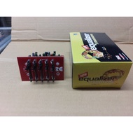 5 Channel Stereo Equalizer Kit 2x5 Channel IC 4x TL084