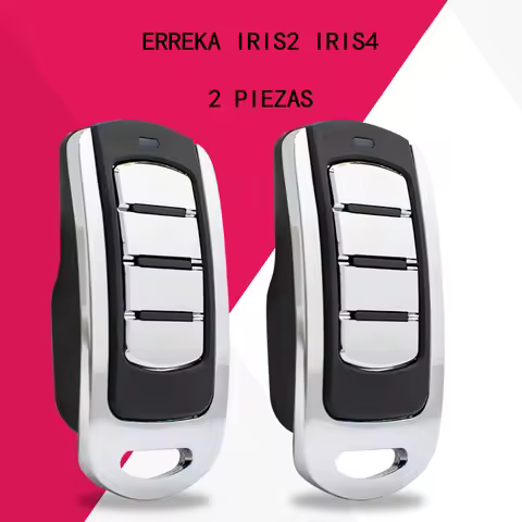 2pcs ERREKA IRIS2 IRIS4 433.92MHz Garage Door Remote Control 433MHz Rolling Code