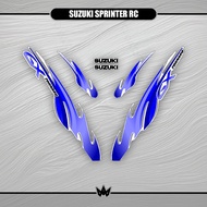 Striping Stickers Tornado GX 100 TG07c Sticker Decal Stripping Motorcycle Striping SUZUKI Tornado GX