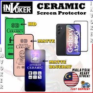 Samsung A54 / A34 / A14 / A73 5G / A53 5G / A72 / A71 / A51 / Ceramic Screen Protector / Clear / Mat