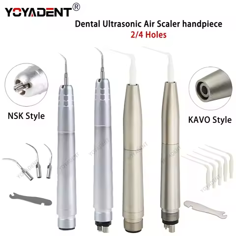 Dental Ultrasonic Air Scaler Handpiece 2/4Holes Activation Irrigation Root Canal Irrigator For Remov