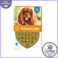 Advocate for Dogs For Medium Dogs 4 To 10Kg (Aqua) 3 Pipettes