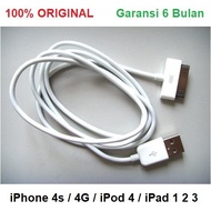 Data Cable iP 4s 4G iPod 4 iPad 1 iPad 2 3 4 Original 100%