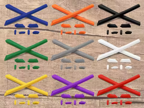 Vonxyz Replacement Ear Socks & Nose Pads for-Oakley Half Jacket XLJ Frame Varieties