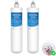 Waterdrop FQK1R, GXULQR Under Sink Replacement Filter, Replacement for Hexagonal Head GE SmartWater 