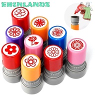 EBINLANDS DIY Drawing Toy, Random Plastic Flower Stamp, Cartoon Self Inking Handcraft Teacher Review