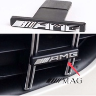 AMG W204 W205 W212 W211 Logo Grill Emblem GT AMG Mercedes BenzGTR - Chrome