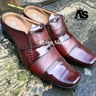 Genuine Leather Slop Shoes, Genuine Leather Bustong Shoes, Genuine Leather Bustong Loafers, Genuine 
