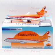 {{Vivi toys }}  Inflight 1/200 Pacific Airlines DC-10-30 Polishing C-GCPJ Alloy Aircraft Model 25121