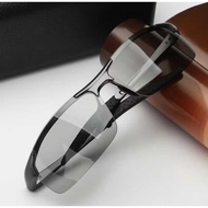 Men's polarized photochromic glasses, men's sunglasses uv400