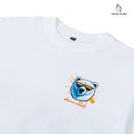 Haven Studio Unisex T-Shirt - Cool Bear T-Shirt - Oversize Form 100% Cotton - Local Brand - Korean S