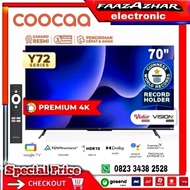 COOCAA 70Y72 4K HDR Google TV Digital TV 70Y72