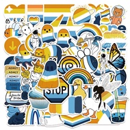 Z&M❀ Homosexuality Stickers ❀ 50/52Pcs/Set Aroace Pride Waterproof Stickers Decal for Toys