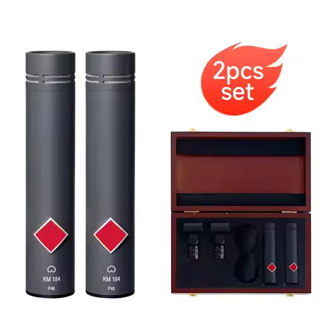 KM 184 Small Cardioid Condenser Microphone for Professional Studio Recording Acoustic Instrument and