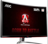 超高刷新率 廣色域 專業電競遊戲 顯示器 AOC AG322FCX 32吋 32inch 電競曲面 Curved  Gaming Monitor 144hz