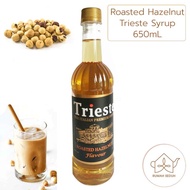 650 mL Roasted Hazelnut Syrup Trieste - Sirup Rasa Hazelnut Panggang