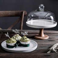 dessert serving tray chinese tray Meja pencuci mulut berputar, hiasan, rak paparan, dulang makanan, 