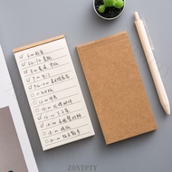 [Mini Notebook] Tearable Portable Carry-on Schedule Notebook Planner Word Notepad Notepad Pocket Not