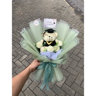 Graduation doll flower bouquet - graduation bouquet - graduation bouquet - graduation bouquet
