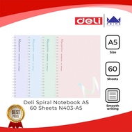 Deli N403-A5 Spiral Notebook A5 60 sheets