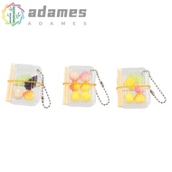 ADAMES Mini Fast Food Box Keychain, Fast Food Box Plastic Simulation Fast Food Box Keychain, Ins Sim