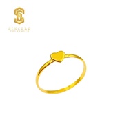 Best Selling!! Store 916 Gold Love Lincin Ring | Gold 916