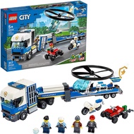 【Ori】LEGO® 60244 Police Helicopter Transport - City Series (Ready Stock)