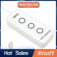 3 Key USB Macro Programming Key Keypad USB Keyboard Support Multiple Platform Portable Custom Mini K