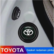 Toyota Vios Yaris Altis Camry Avanza Door Shock Absorber Soundproof Buffer Modified Silicone Pad