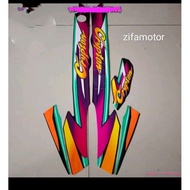 Striping decal polet sticker Yamaha Crypton 1997 1998 1999 2000