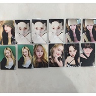 【READYSTOCK】aespa whiplash offical photocard karina giselle winter ningning