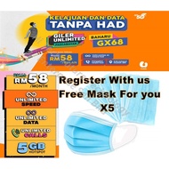 U MOBILE POSTPAID - GX68 (UNLIMITED)