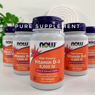Now vitamin D3 5000iu and 2000iu