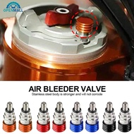 OPENMALL Universal 2Pcs Motorcycle Fork Air Bleeder Valves M4x0.7 For KTM SX SXF EXC EXCF XC XCF XCW