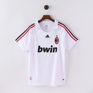 2007/08AC Milan Away Quick-Drying Jersey Football Sports T-Shirt