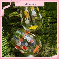 [littlefish]Miffy Miffy joint glass egg cup high temperature resistant large capacity Miffy water Cu