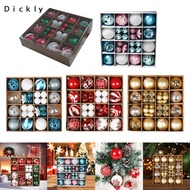 Dickly 36-piece Set, Decorations, Hanging Baubles, Baubles for Birthday Parties, Christmas Trees