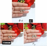 anting titanium anak anti karat