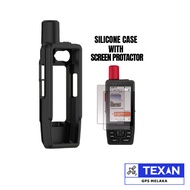 Silicone Case With Screen Protactor for Garmin GPSMAP H1i Plus Premium GPS Handheld