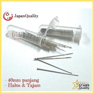 [ 25pcs, 50pcs & 100pcs ] 4cm JARUM PENITI TAJAM / PIN TUDUNG SHAWL SCARF/ jarum hijab/ jarum peniti