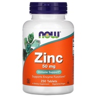 ✅READY STOCK✅Now Foods , Zinc 50 mg 100 Tablets/ 250 tablets
