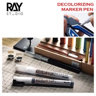 [ RAY STUDIO ] DECOLORIZING MARKER PEN BLACK AND WHITE HAND PAINT GUNDAM MODEL TOOL