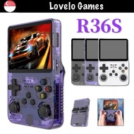 SG READY STOCK 🇸🇬 R36S R36 MAX R36 ULTRA Handheld Game Console Controller Game Boy