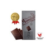 Monggo Dark Chocolate 77 Percent of Cocoa